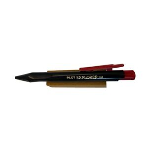 VTG Pilot Explorer‎ Rolling Ballpoint Pen Black Red Japan Fine Point Retractable